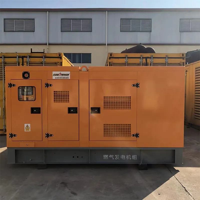 100 kW бесшумная генераторная установка на природном газе (5)